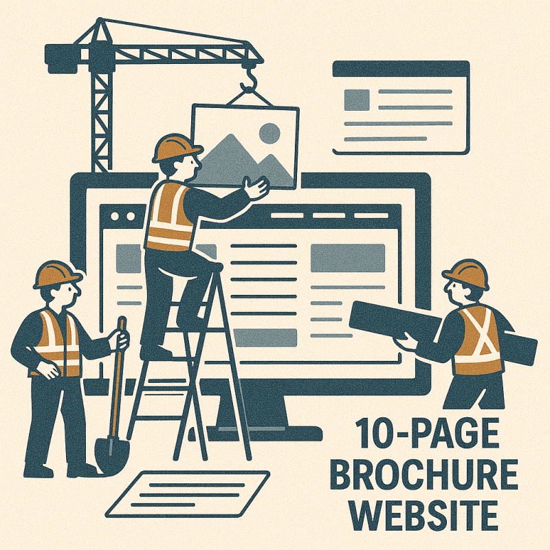 Création de Site Vitrine 10 Pages – Étapes Clé en Main avec Contenu SEO Inclu