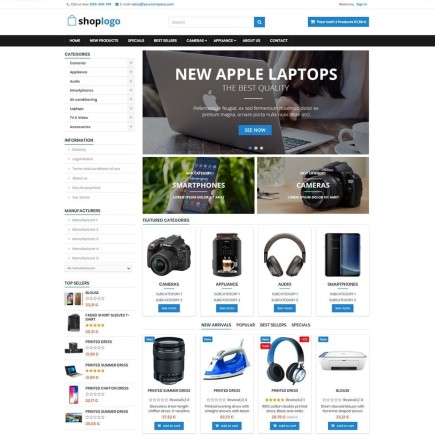 Théme - P17AT15 Electronics, smartphones, computers store