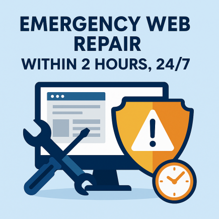 Dépannage Web d’Urgence 24h/24 – Intervention en Moins de 2h - Dubai Web Connect
