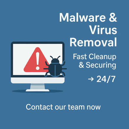 Suppression Virus & Malware Site Web – Nettoyage Rapide et Sécurisation - Dubai Web Connect