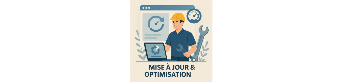 Mise à Jour & Optimisation Web - Améliorez la Performance et la Sécurité de Votre Site