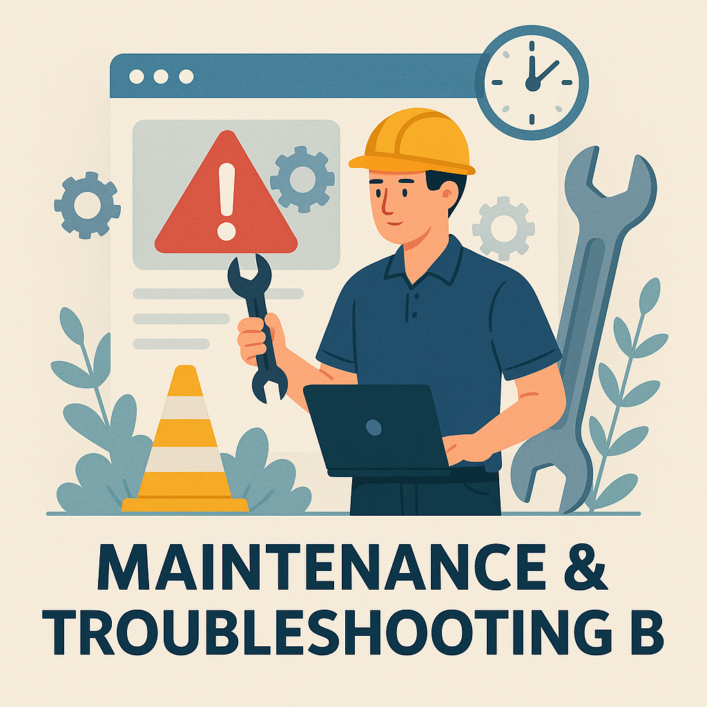 Maintenance & Dépannage